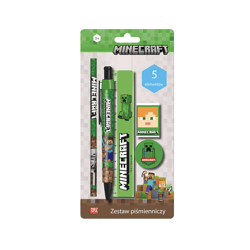 Minecraft - Schreibset 5-teilig