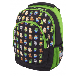 Minecraft - Multi Characters Rucksack AB330 - 39 cm