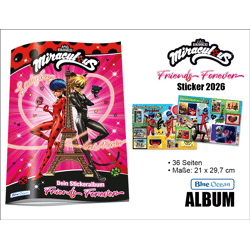 Miraculous Ladybug Sticker - Friends Forever - ALBUM