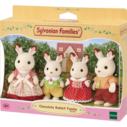 Sylvanian Families - Schokoladenhasen Familie - Spielfiguren