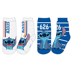 Disney Stitch - Socken für Jungs - 2-fach sortiert - Größe 23-34