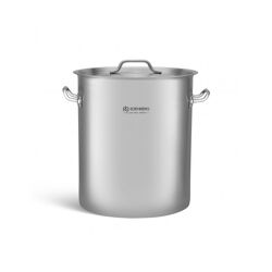 Stainless Steel Casserole / Soup Pot - With Lid - 98 L