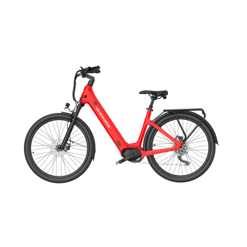 Vanpowers Urban Glide Ultra E-Bike Lavarot Größe S Tiefeinsteiger, 110 km Reichweite & 25 km/h Fahrrad