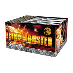 Fire Monster, 138-Schuss Verbund Feuerwerk / Silvester von Panda