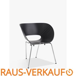DESIGNER Vitra Tom Vac Stühle / guter Zustand / schwarz / OVP 300€