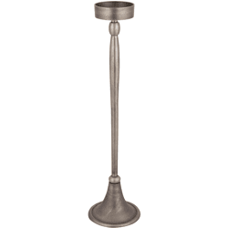 PTMD kaarsenhouder Zival aluminium bronskleurig 78 cm