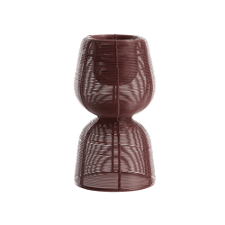 Light & Living theelichthouder Aroha bordeaux 24 cm