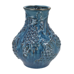 Vaas Grape blauw 27 cm