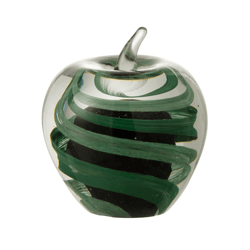 J-line figuur appel glas groen 9 cm