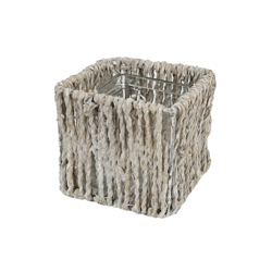 HBX Theelichthouder Vinslo wit 10,5 cm