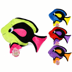 Knuffel vis 70 cm 4 assorti