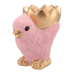 Schaal kuiken roze 19 cm