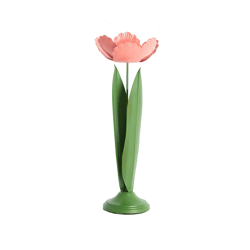 Light & Living theelichthouder Alfori groen roze 35 cm