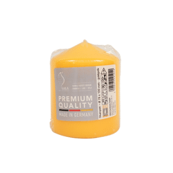 Gala stompkaars geel 7,8 x 10 cm