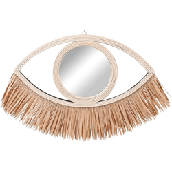Wall mirror eye bamboo 50 cm