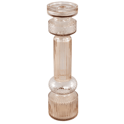 PTMD kaarsenhouder Fadri champagne 43 cm