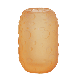 Light & Living theelichthouder Finley glas peach 13 cm