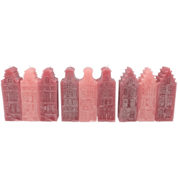 Kaars Adam House sweets pink 7 x 20 cm 9 assorti