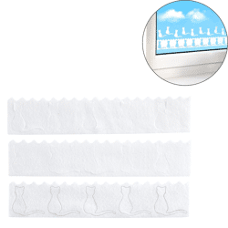Condensation strips cat white 30 cm set of 3