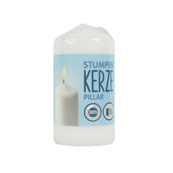Stompkaars wit 6 x 11 cm