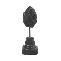 Countryfield beeld artisjok Joppe S zwart 23,5 cm