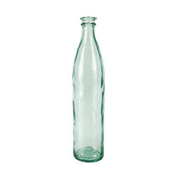 Vaas fles Jazmin groen 39 cm