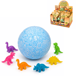 Out of the Blue bad bruisbal Dinosaurus 6 cm 16 assorti