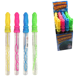 Bellenblaas zwaard 27 cm 4 assorti B-keus