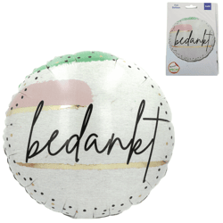 Folat folie balloon Bedankt 45 cm