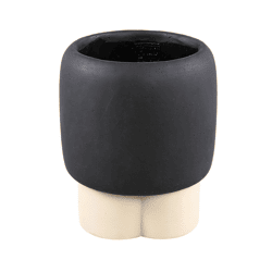 PTMD bloempot Neasa M bruin/beige 21 cm