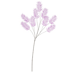 Kunstblad Palm paars 150 cm