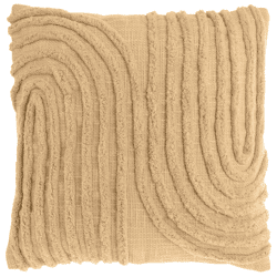 Unique Living Maeve Latte Pillow, 45 x 45 cm