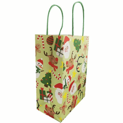 Geschenktas kerst 22 x 16 cm