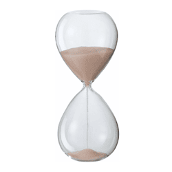 J-Line zandloper beige zand 19 cm