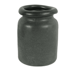 D&M Depot bloempot Erva zwart 17,5 cm