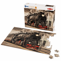 Tactic puzzel Trein 67 x 48 cm 1000 stukjes
