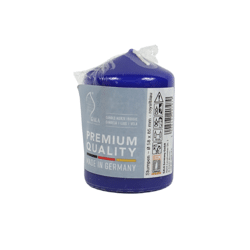 Gala stompkaars blauw 5,8 x 8,5 cm