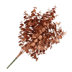 Kunsttak Silk Dry eucalyptus koperkleurig 55 cm