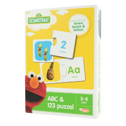 Sesamstraat ABC & 123 puzzel