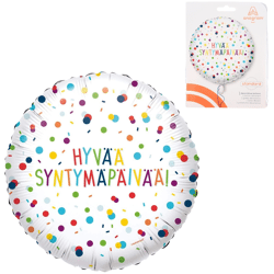 Folie ballon Confetti 43 cm