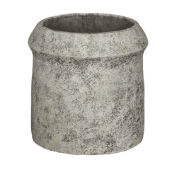 PTMD bloempot Nimma L cement grijs 30 cm