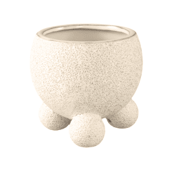PTMD bloempot Malinda S creme 12 cm