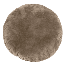 Tiseco kussen Crystal Velvet taupe 38 cm