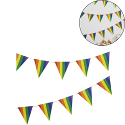 Ginger Ray Girlande Regenbogenfarben 5 m