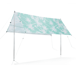 Garvida shade cloth white/mint green 218 cm