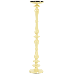 Light en Living kandelaar Yahvi glans geel 50 cm