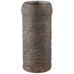 PTMD bloempot Ricci L zwart 55 cm