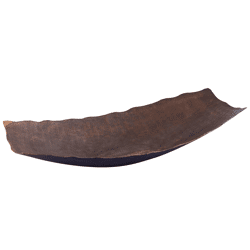 PTMD schaal Semin rustiek koperkleurig 64 cm