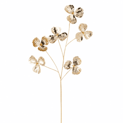 J-Line kunstbloem Gold metaal 68 cm