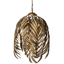 PTMD hanglamp Mea goudkleurig 59 cm